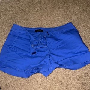 Jessica Simpson brand shorts. Blue/ purple in color. Has pockets.